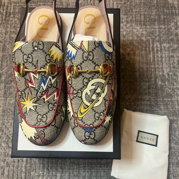 COPY - NIB Gucci Children’s Princeton Slipper Sz UK 33/ US Sz 2